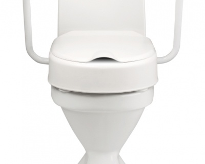 Hi-Loo toiletverhoger vast met armleuning
