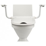 Support toiletbril met armsteunen