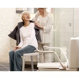 Support toiletbril met armsteunen