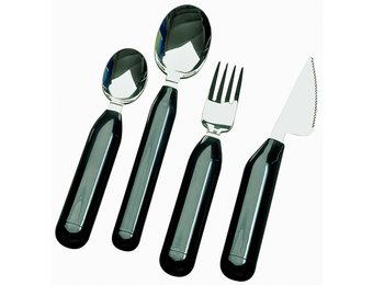 Lichtgewicht bestek met dikke handgreep