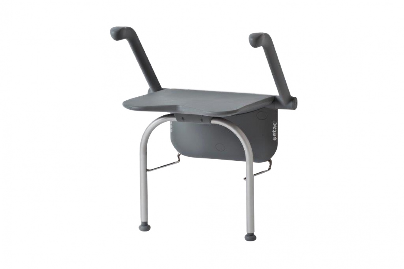 Relax douchezitting - met armsteunen en steunpoten