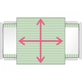 SatinSheet Treklaken - 4D Midi