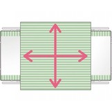 SatinSheet Treklaken - 4D Midi met handgrepen