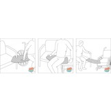 Buffalo transferplank - met anti-slip