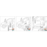 Buffalo transferplank - met anti-slip