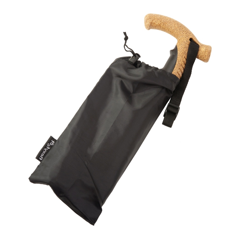 Flexyfoot wandelstok met kurken handvat - opvouwbaar