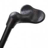 Vaste wandelstok anatomisch, in hoogte verstelbaar