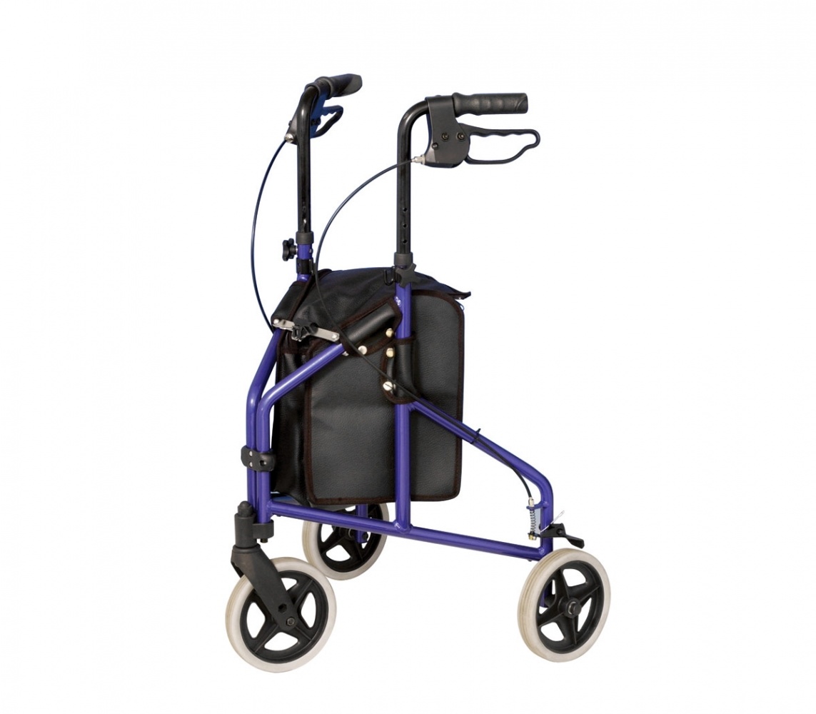 Boodschappentas voor 3-wiel rollator