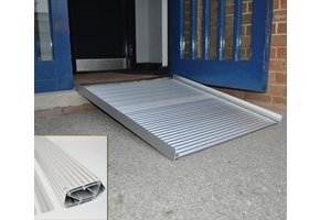 Rolstoelhelling oprolbaar