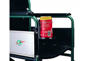 Fleshouder voor rolstoel