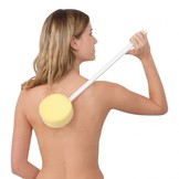 Schrobspons rond lang