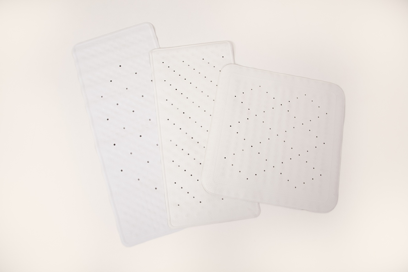 Douchemat 530mm x 530mm - wit