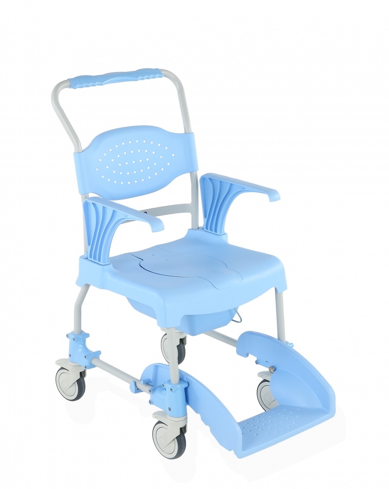 Able2 mobiele douche-toiletstoel
