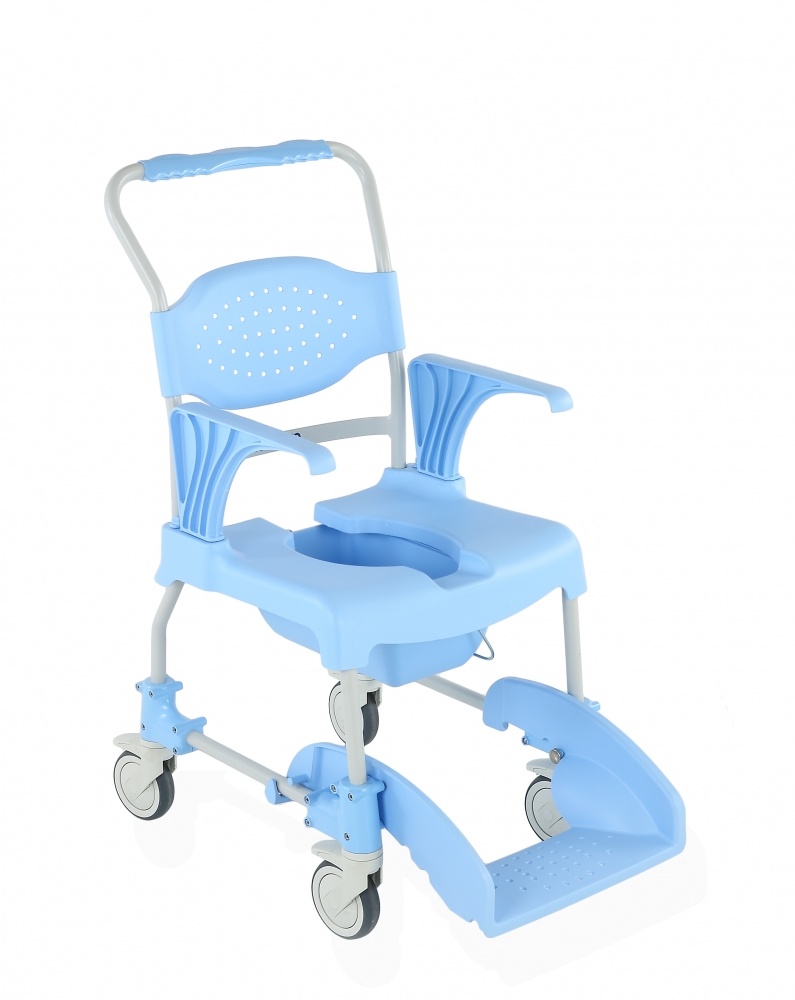 Able2 mobiele douche-toiletstoel