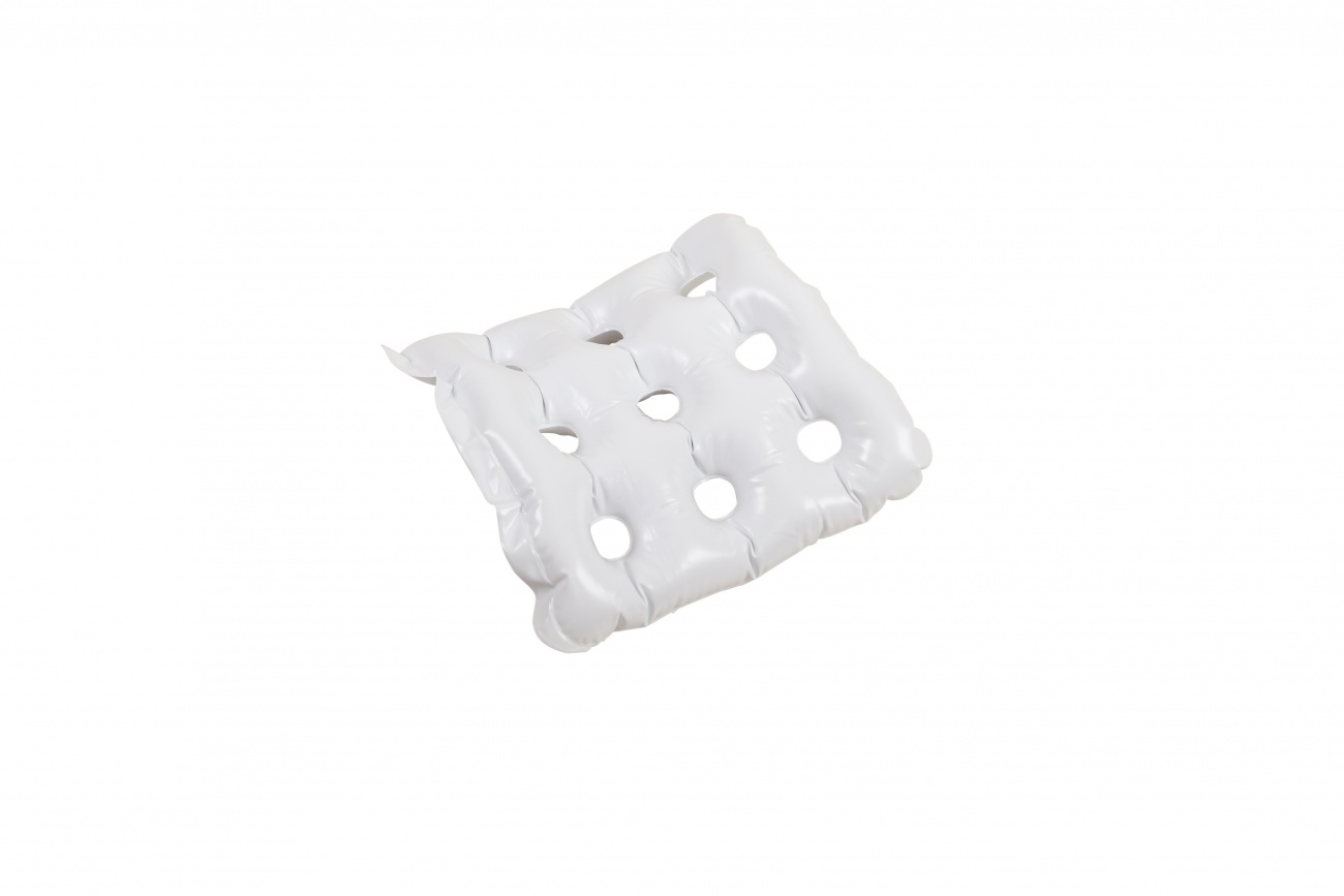 Opblaasbaar zitkussen bad