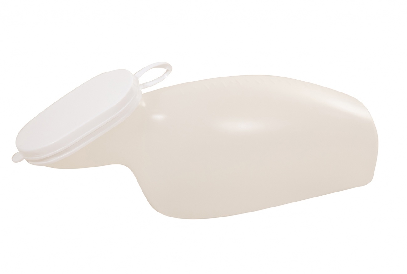 Atlantis urinaal - vrouw, melkwit