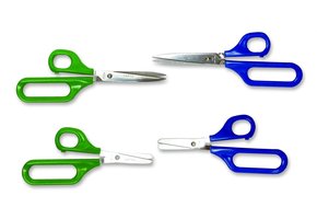 Schaar met 1 groot en 1 klein oog