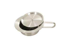 Bedpan + Deksel RVS