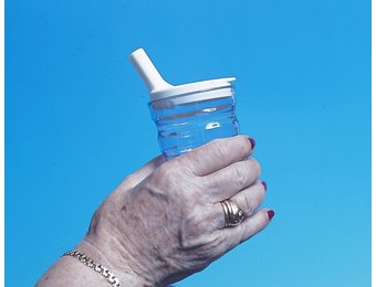 Deksel voor ribbelbeker Sure Grip