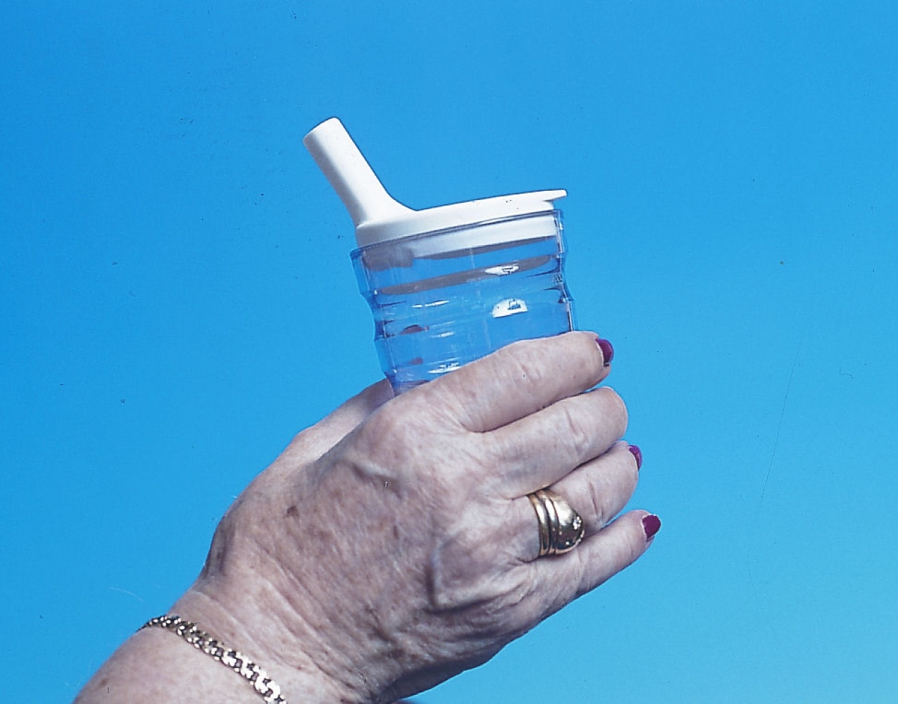 Deksel voor ribbelbeker Sure Grip