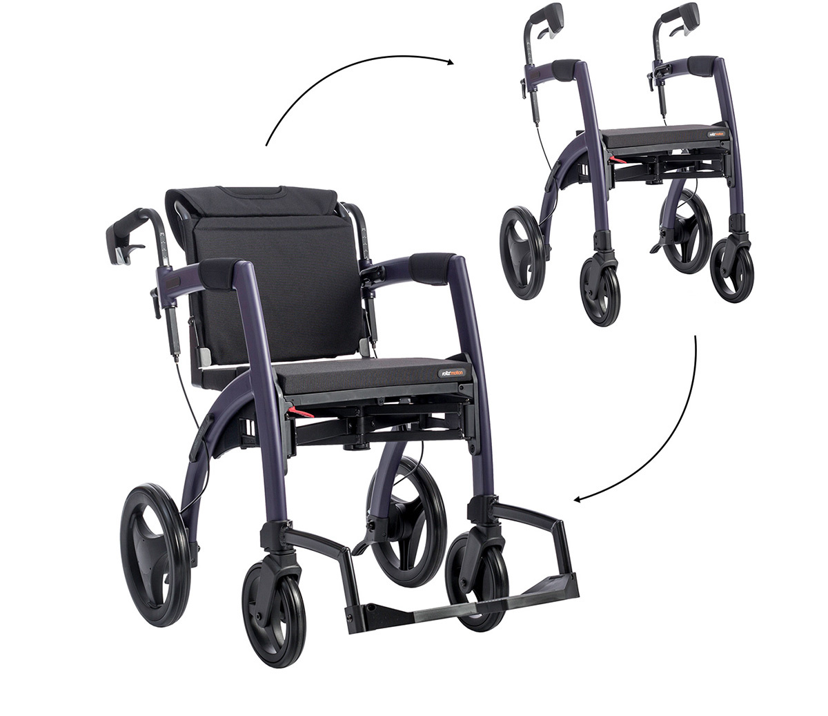 Rollz Motion, rollator en rolstoel in één