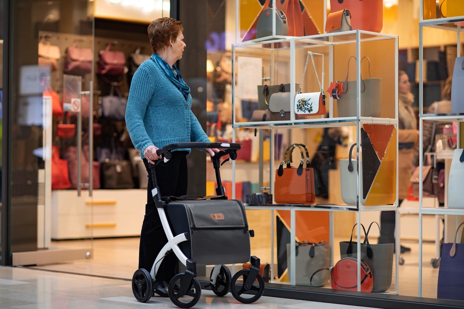 Rollz Flex combinatie rollator en shopper
