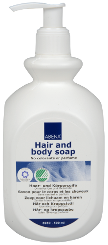 Abena Milde Douche-Bad Zeep, 500 ml