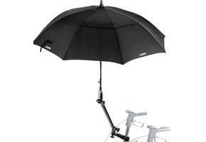 Topro Paraplu met houder, zwart