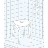 Let's Shower compacte douchekruk