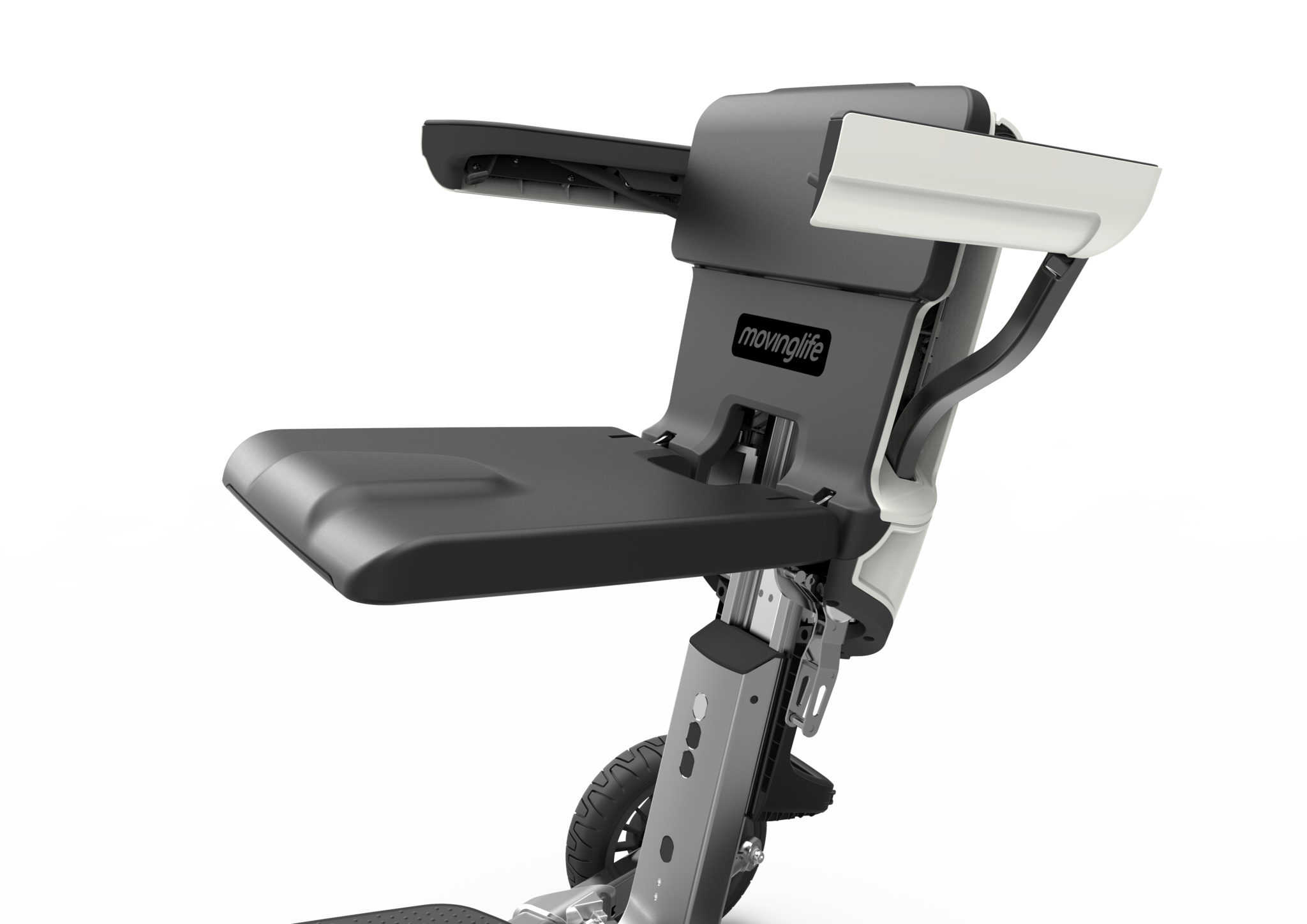 Armsteunen voor de Atto scooter