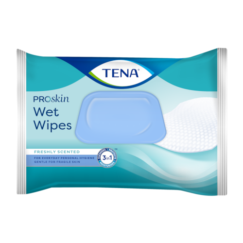 TENA ProSkin Wet Wipes 32 x 20 cm - 48 stuks
