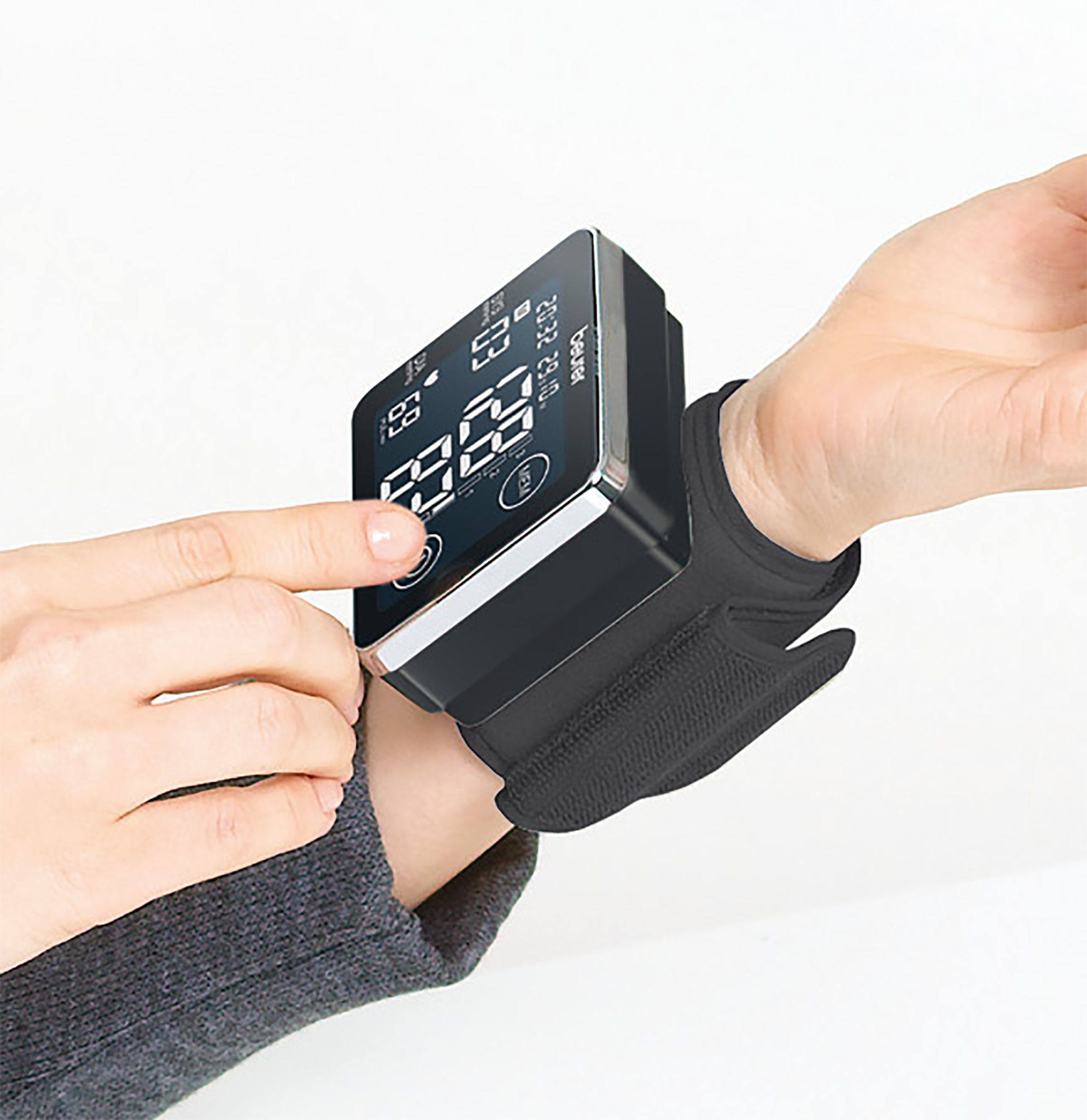 Beurer BC58 - Bloeddrukmeter pols - USB data-overdracht - XL touch display