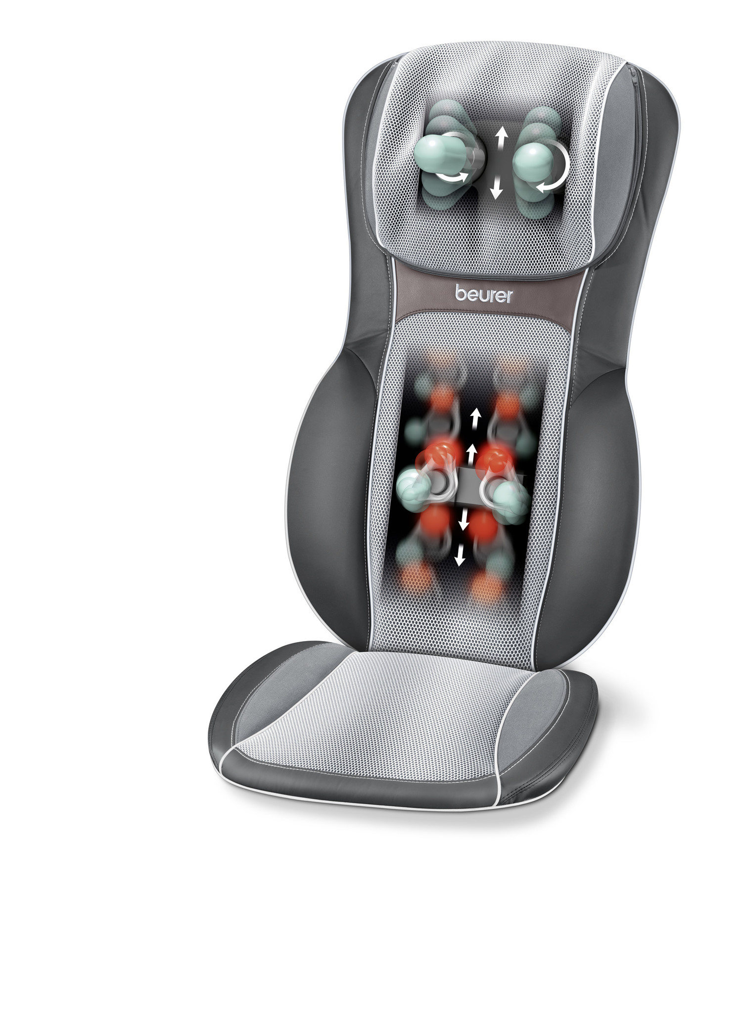 Beurer MG295 - Shiatsu massagekussen - 3-in-1 massage - Zwart