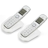 Fysic FX-9000 DUO Senioren DECT telefoon - Extra luid gespreksvolume voor slechthorenden - Wit