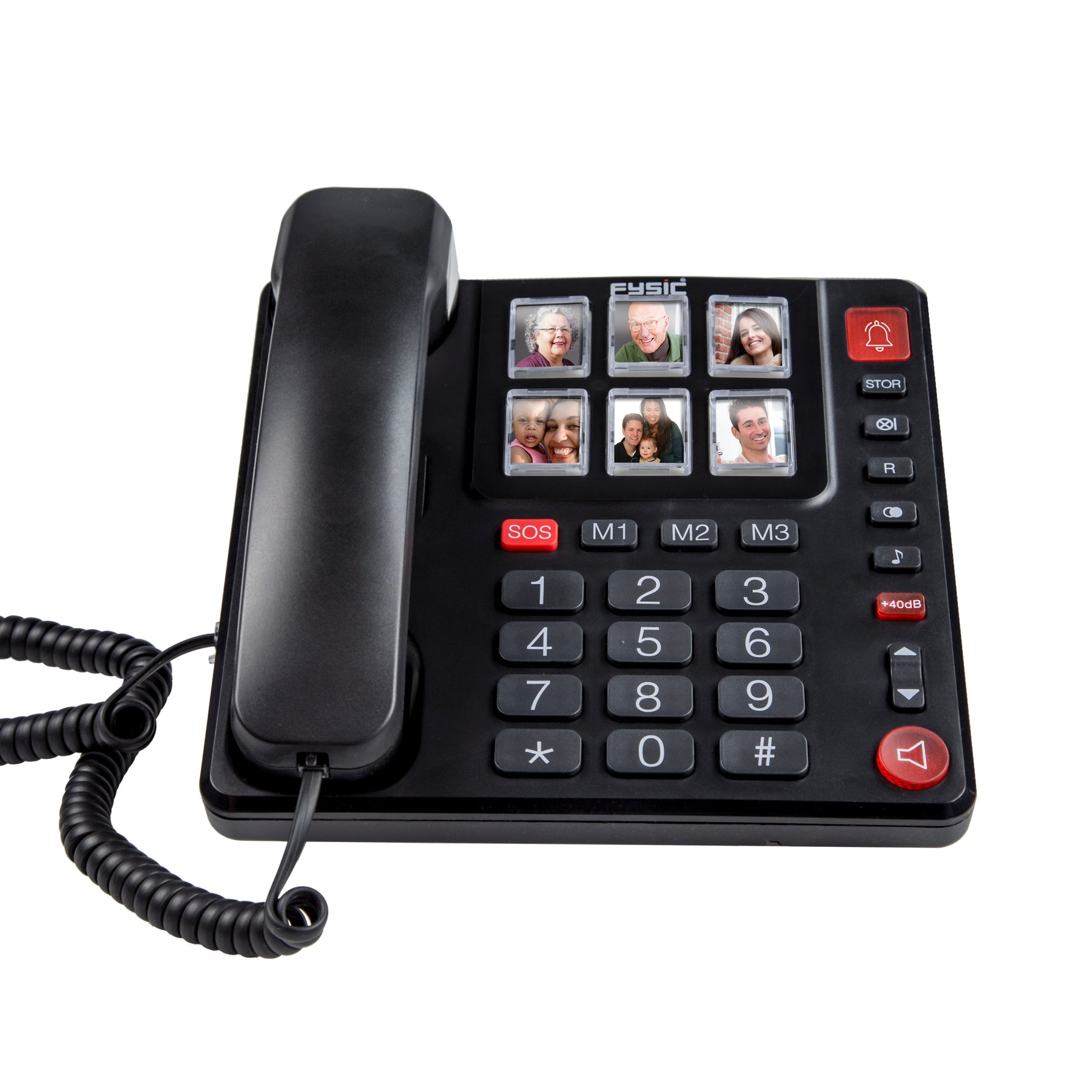 Fysic FX-3930 - Bureautelefoon met fototoetsen voor senioren