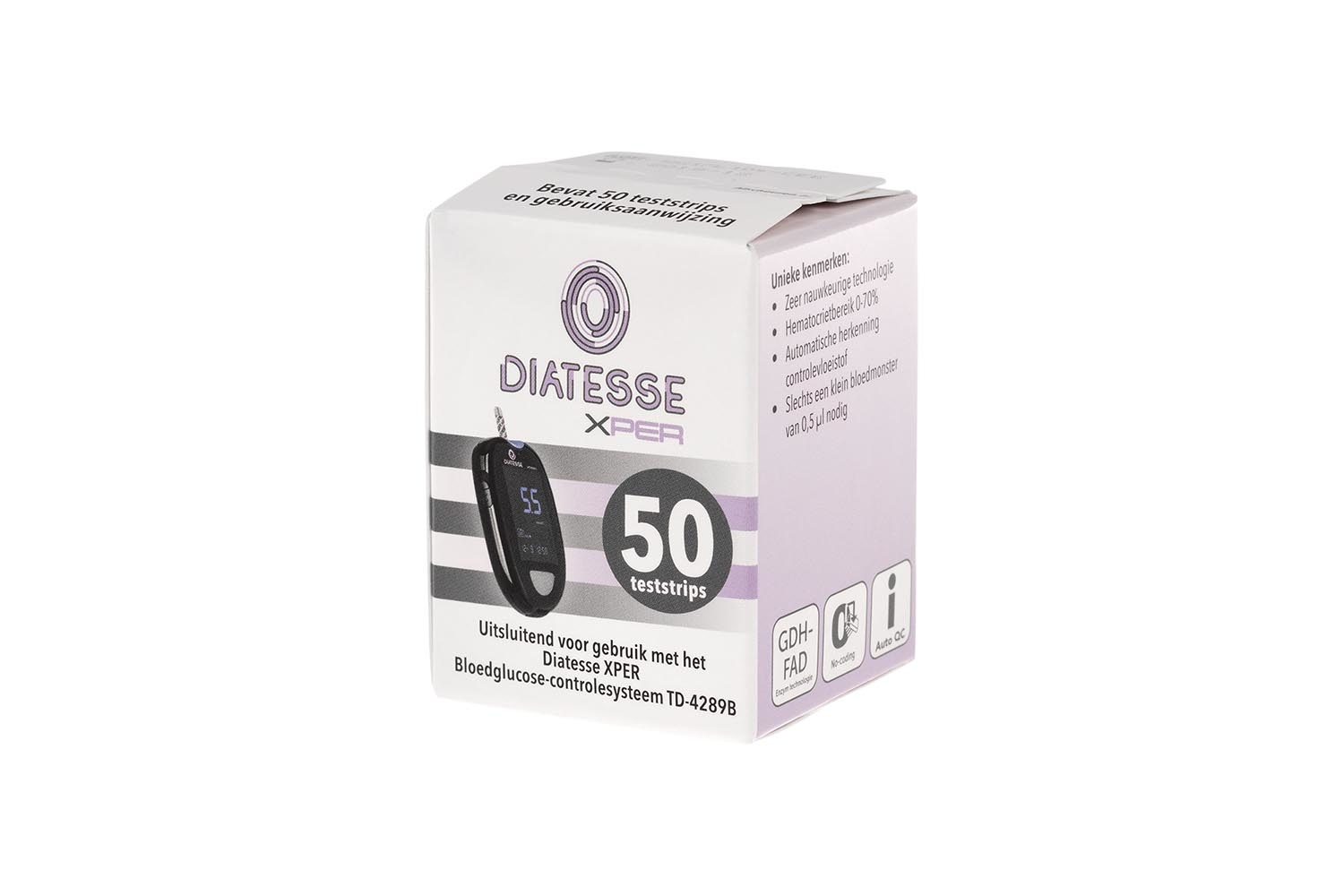 Diatesse XPER teststrips (50 stuks)