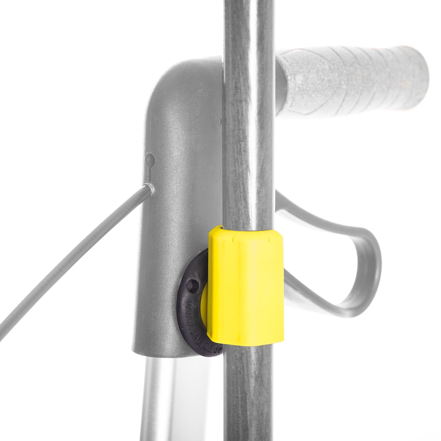 SALJOL Carbon rollator stokhouder set magnetisch