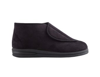 MSF pantoffel zwart hoog model - heren