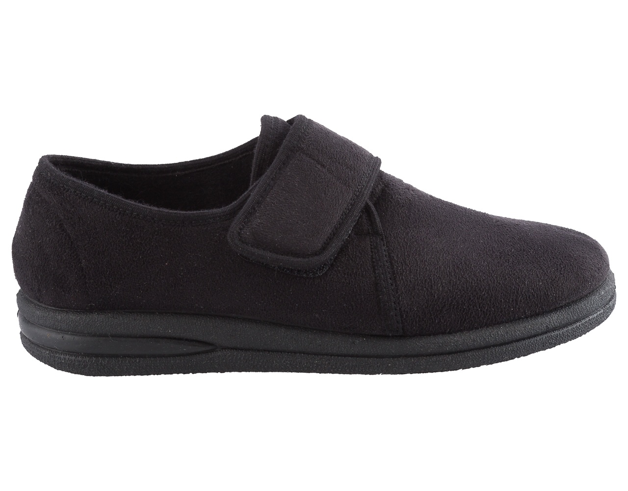 MSF pantoffel zwart laag model - heren