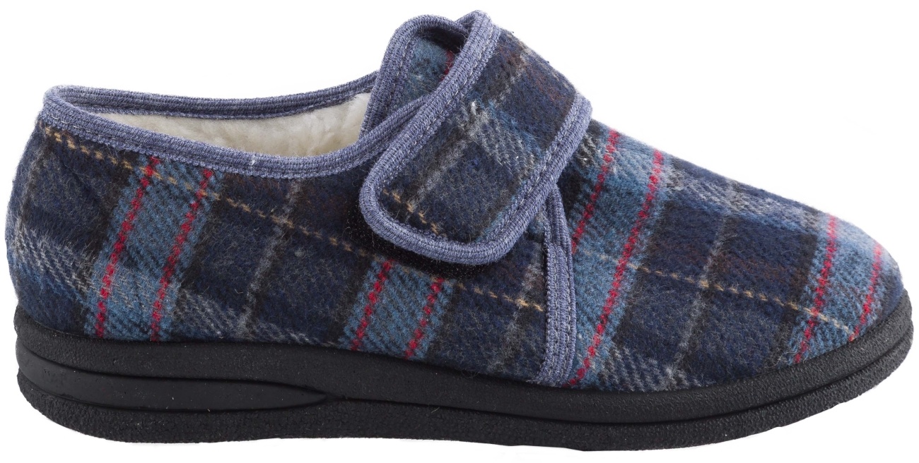 MSF pantoffel geruit laag model