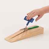 Tafelschaar op plastic of houten voet 45mm