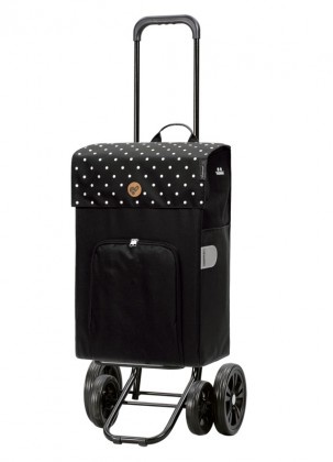 Shopper Andersen Quattro Malit, zwartrood