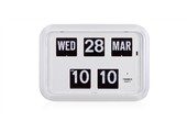 Kalenderklok digitaal QD35 - wit