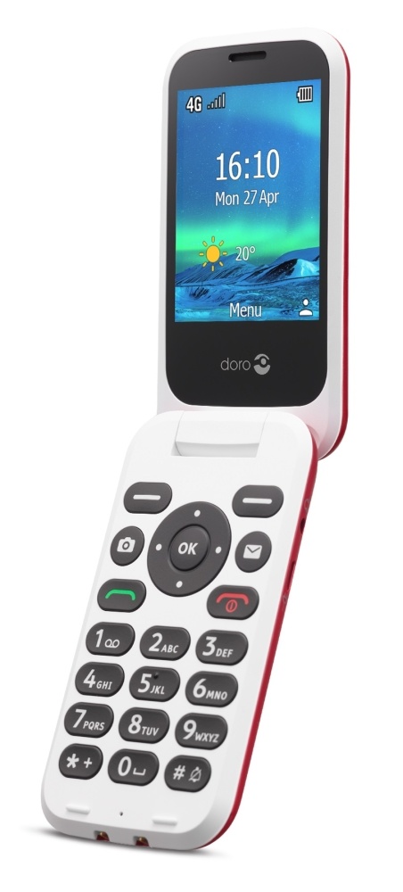 Doro mobiele telefoon 6880 4G met sprekende toetsen
