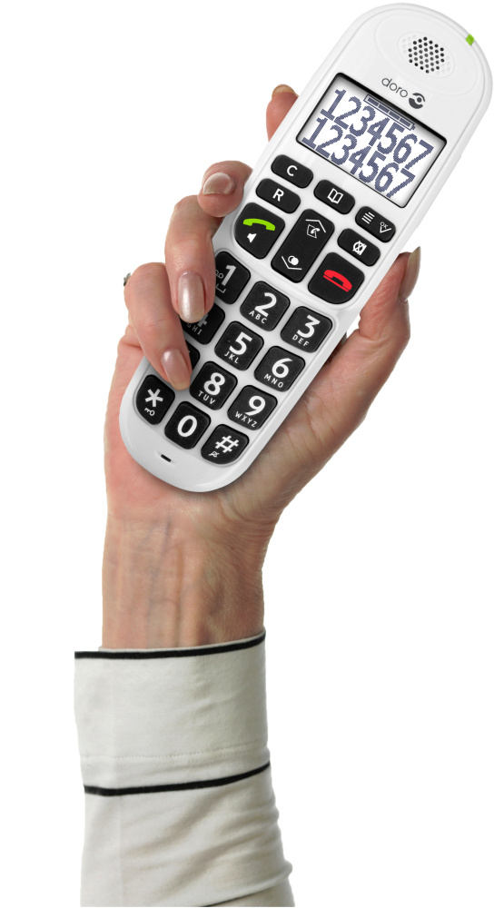 Doro PhoneEasy 100w Duo - Draadloze Telefoon (2 stuks)