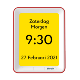 Sprekende kalenderklok van BBrain
