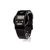 Nederlandssprekend horloge - zwart