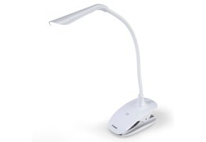 Fysic FL-11 - Oplaadbare LED lamp met klem, wit