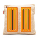 Cozy Una Woolly warmtekussen - 45x45 - 5000mah - beige