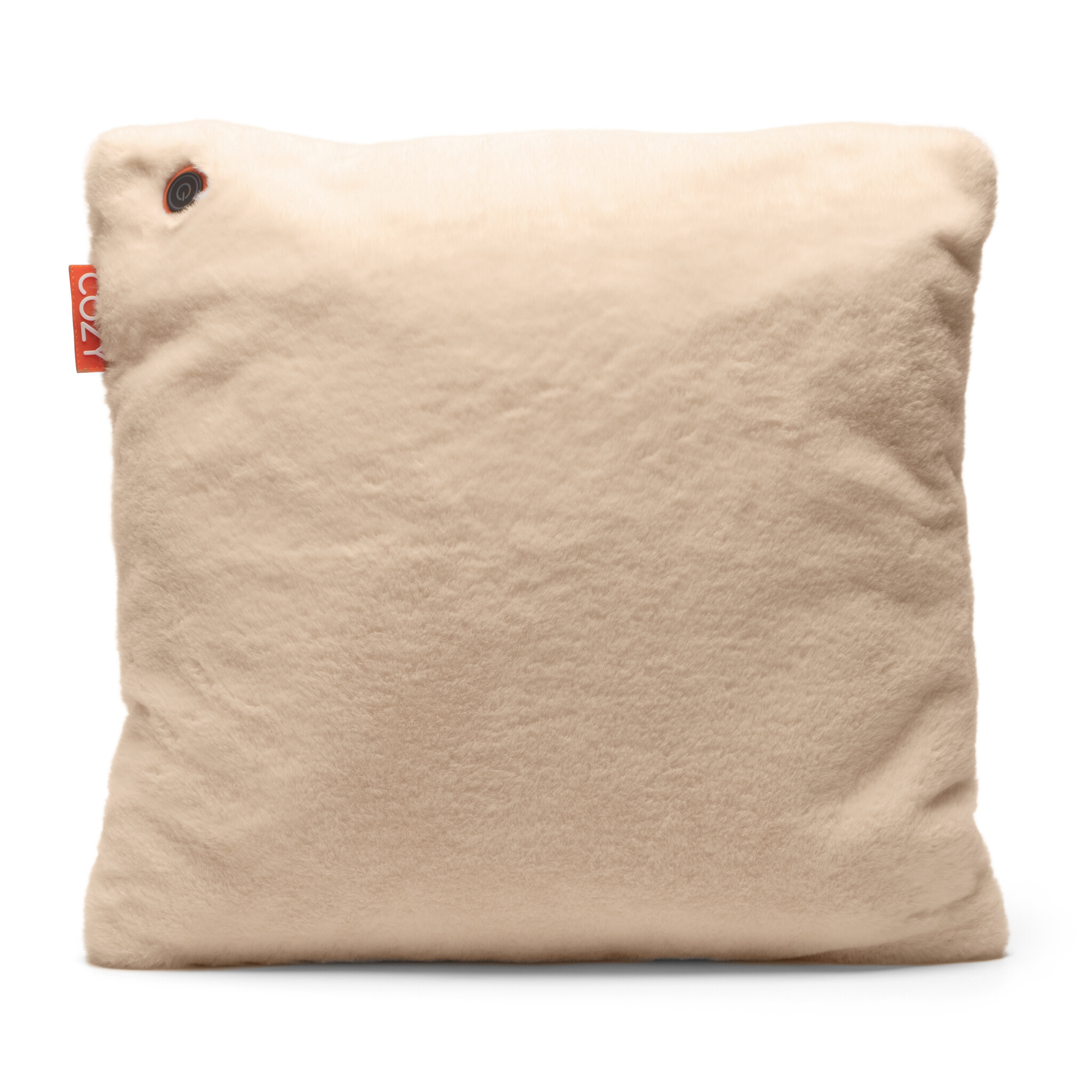 Cozy Una Faux Fur / Teddy warmtekussen - 45x45 - 5000mah - beige